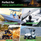 DATOUBOSS 48V 100Ah Lithium LiFePO4 Battery with 200A BMS  Deep Cycle Battery for DIY RV Car Solar Home System