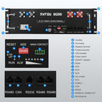 DATOUBOSS 51.2V 100Ah Lithium LiFePO4 Battery with 200A BMS  Deep Cycle Battery for DIY RV Car Solar Home System