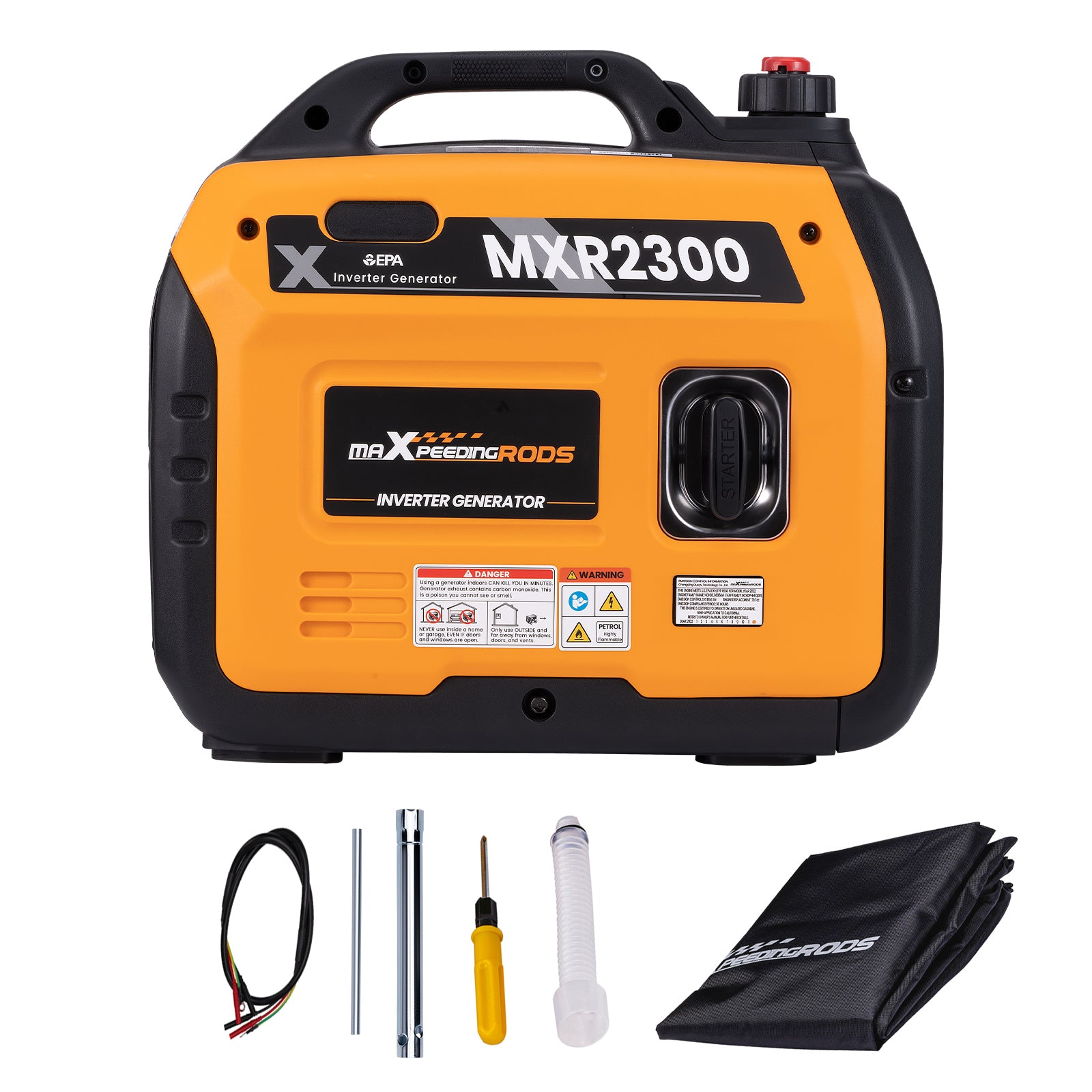 New 2300 Watt 2.3KW Portable Generator Super Quiet Inverter Generator For RV Camping