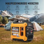2350W 15kg Portable Gasoline Inverter Generator Eco Quiet For Outdoor Party
