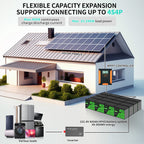 DATOUBOSS 24V 100Ah Lithium LiFePO4 Battery with 100A BMS  Deep Cycle Battery for DIY Motorhome Solar Home System