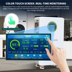 DATOUBOSS 48V 314Ah Lithium LiFePO4 Battery with 200A BMS  Deep Cycle Battery for DIY RV Car Solar Home System