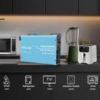 DATOUBOSS miniature inverter, 12V to 120V,  1200W, supports off-grid, grid-connected, and hybrid modes, 50Hz/60Hz, AC 100V-120V adjustable output voltage, MPPT controller, photovoltaic charging current up to 120A, suitable for solar power generation.