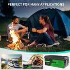 DATOUBOSS 12V 300Ah Lithium LiFePO4 Battery with 200A BMS  Deep Cycle Battery for RV DIY Car Solar Home System